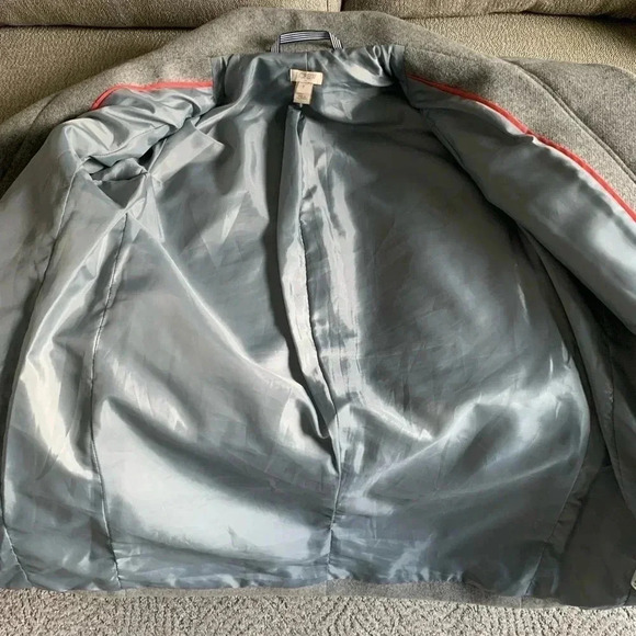 J Crew gray wool coat - Picture 5 of 8